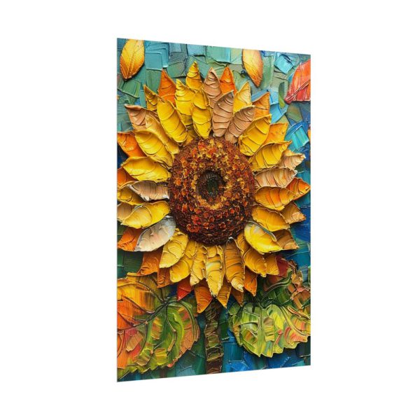 8825547709815545331_2048.jpeg Mixed Media Sunflower Art Poster