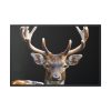 88289-1.jpg Fallow Deer, Cloven-hoofed Mammal Framed Canvas