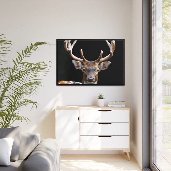 88289-3.jpg Fallow Deer, Cloven-hoofed Mammal Framed Canvas