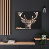 88289-4.jpg Fallow Deer, Cloven-hoofed Mammal Framed Canvas