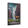 88299.jpg Armageddon City Deer Framed Canvas