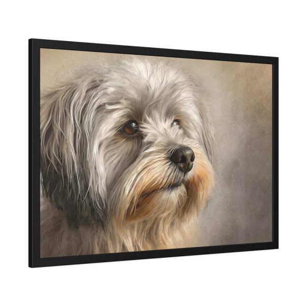 8838202042844886113_2048-1.jpeg Havanese Dog Framed Poster