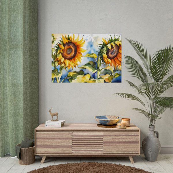 8995735992282961088_2048.jpeg Sunflower Floral Watercolor Art Poster