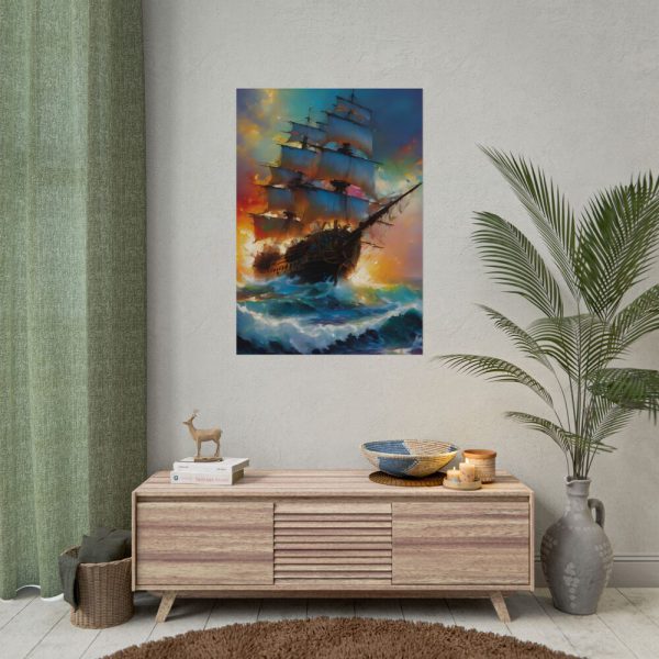 8996629923776036879_2048.jpeg Pirate Ship Fantasy Illustration II Poster