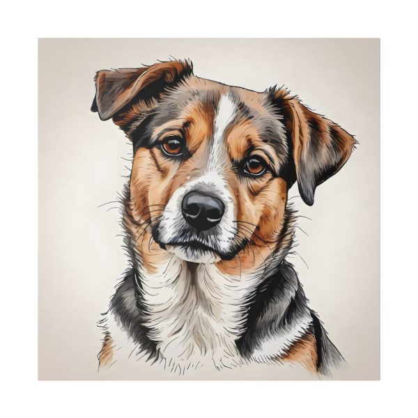 9060825378790257504_2048.jpeg Dog Cartoon Sketch Standard Canvas