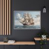 9064587236160323535_2048.jpeg Ship Sailing In The Ocean Framed Canvas