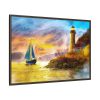 9182878947874694535_2048.jpeg Ship and Lighthouse Framed Canvas