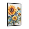 9203541631644385722_2048.jpeg Watercolor Sunflower Art Print Framed Poster