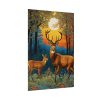 92411-22.jpg Deer Forest Vintage Illustration Poster