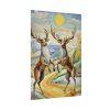 92411-27.jpg Dancing Deer Painting Art Poster