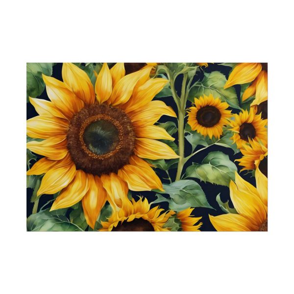 Sunflower Wildflower Blossom Poster