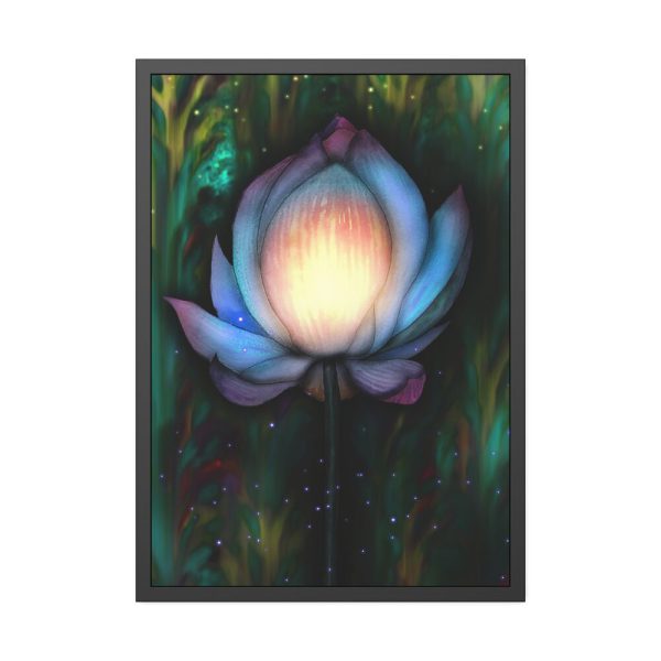 9373055154819744610_2048.jpeg Magic Lily Flower Framed Poster