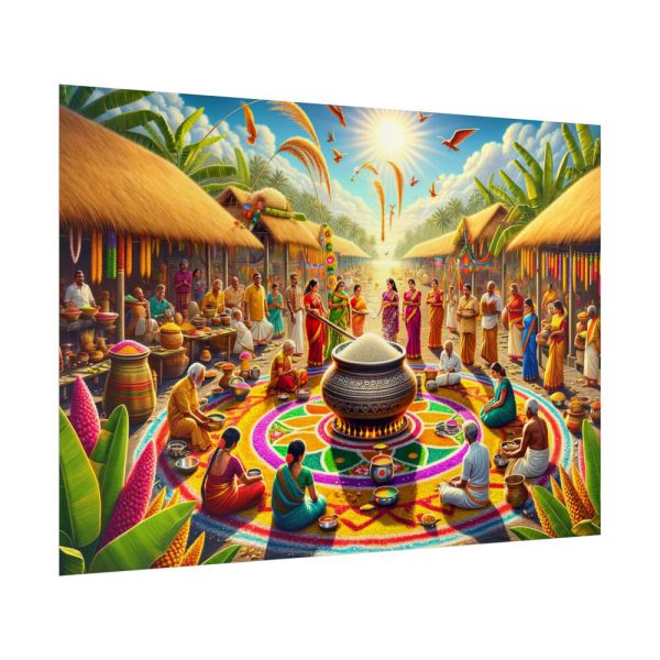 Capturing the Essence of Pongal Poster