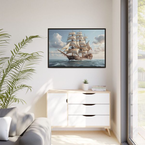 9489354135726308447_2048.jpeg Ship Sailing In The Ocean Framed Canvas