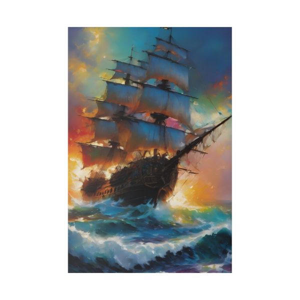 9767344592254562071_2048.jpeg Pirate Ship Fantasy Illustration II Standard Canvas