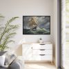 9898084389530136907_2048.jpeg Sail Ship And Stormy Sea Framed Canvas