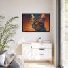 10155171802152571848_2048.jpeg Bengal Cat Portrait Framed Canvas