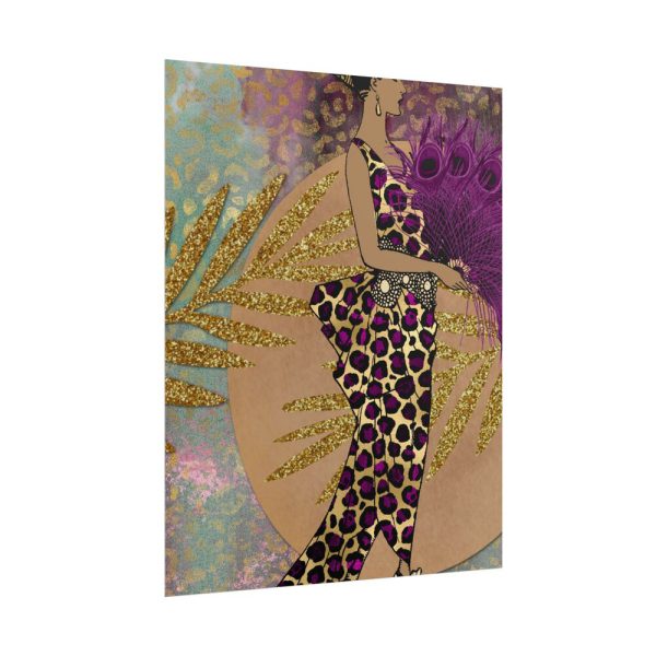 10161995165177143743_2048.jpeg Animal Print African Woman Poster