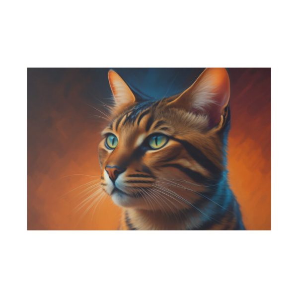 10220895647596033160_2048.jpeg Bengal Cat Portrait Standard Canvas