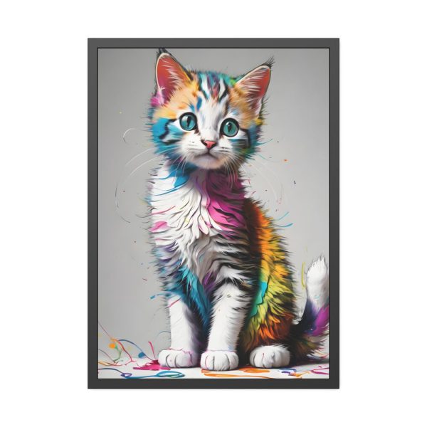 1023878397821897044_2048-1.jpeg Cat Animal Art Illustration Framed Poster