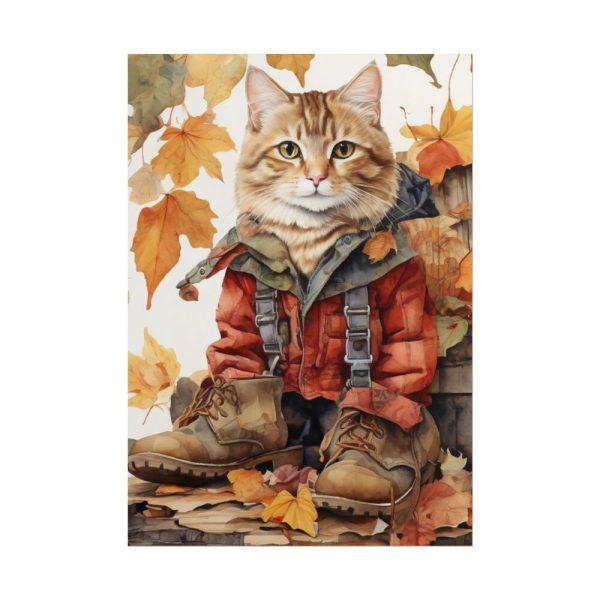 10245145996680858521_2048.jpeg Autumn Cat In Boots Poster