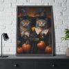 10276592473955660010_2048-1.jpeg Halloween Witch Cats Framed Poster