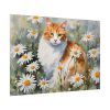 10295704384095951661_2048.jpeg Cat Amongst Daisies Poster