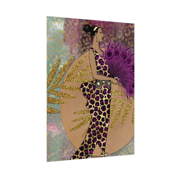 10306844196855023176_2048.jpeg Animal Print African Woman Poster
