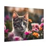 10404105659772433369_2048.jpeg Cat Kitten Flowers Blossoms Poster