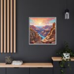 Grand Canyon Arizona Art Framed Canvas - Image 12