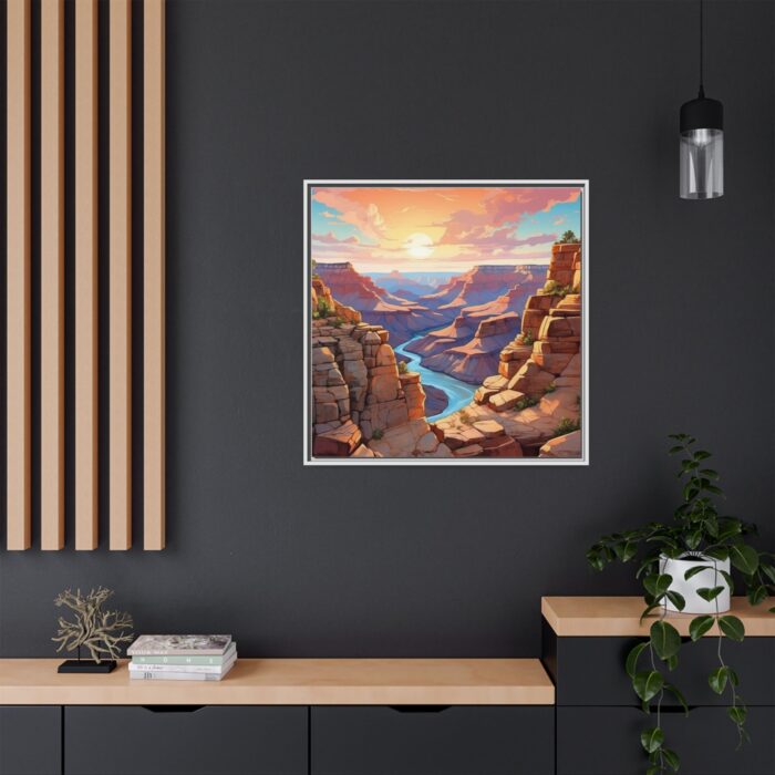 Grand Canyon Arizona Art Framed Canvas - Image 12