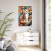 10641943891144569518_2048.jpeg Fluffy Kitten In Tree Framed Canvas