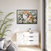 10673244476735408326_2048.jpeg Cat Amongst Daisies Framed Canvas