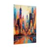 Abstract New York City Art Poster