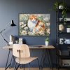 10759247017449621539_2048.jpeg Cat Amongst Daisies Framed Poster