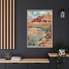 Arizona Patchwork Travel Framed Canvas