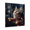 10969527788694615048_2048.jpeg Christmas Cat Standard Canvas