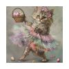 11187673166515596610_2048.jpeg Easter Ballerina Cat Art Print Standard Canvas