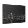 11220643456279183482_2048.jpeg Chicago Skyline At Night Framed Canvas
