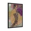11242995464610622300_2048.jpeg Animal Print African Woman Framed Poster