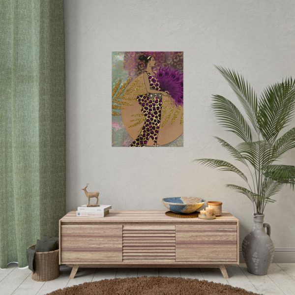 11303061751955506548_2048.jpeg Animal Print African Woman Poster