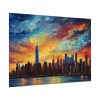 New York Cityscape Painting I Poster