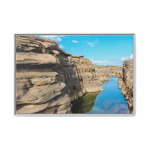 Grand Canyon Stone Framed Canvas