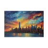 11672820378249193619_2048.jpeg New York Cityscape Painting I Standard Canvas