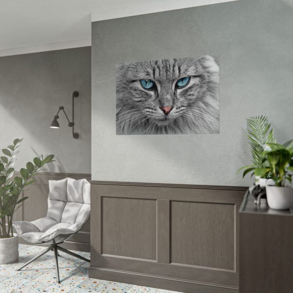 11766352277150931800_2048.jpeg Cat Face Poster