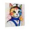 11903748560326849088_2048.jpeg Nautical Sailor Cat Art Standard Canvas