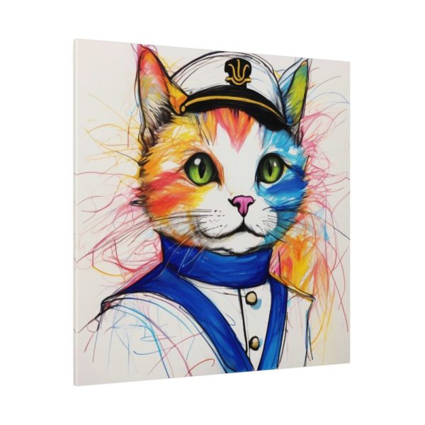 11903748560326849088_2048.jpeg Nautical Sailor Cat Art Standard Canvas