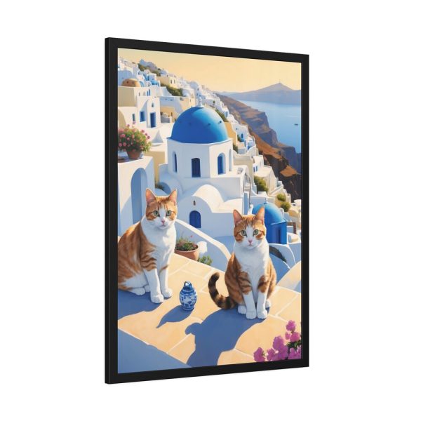 11925604334168253169_2048-1.jpeg Ginger Cats In Greece Framed Poster