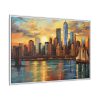 11993586246527526655_2048.jpeg New York Cityscape Painting II Framed Canvas