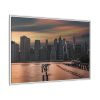 11995923520222329263_2048.jpeg City Skyline at Dusk Framed Canvas